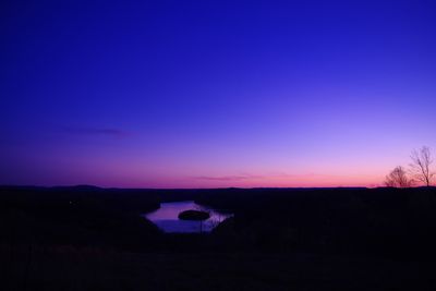 Dale Hollow Lake (Obey River), viewed from an overlook along Tennessee State Highway 111, near Byrdstown in Pickett County, Tennessee, USA.