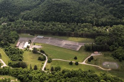 The Dale Hollow National Fish Hatchery in Tennessee in the United States.
